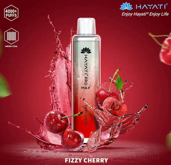 Hayati Pro Max 4000 Fizzy Cherry Flavour