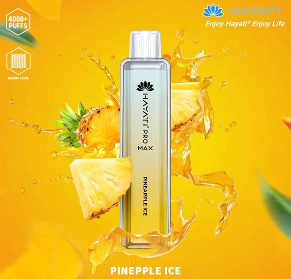 Hayati Pro Max 4000 Pineapple Ice Flavour