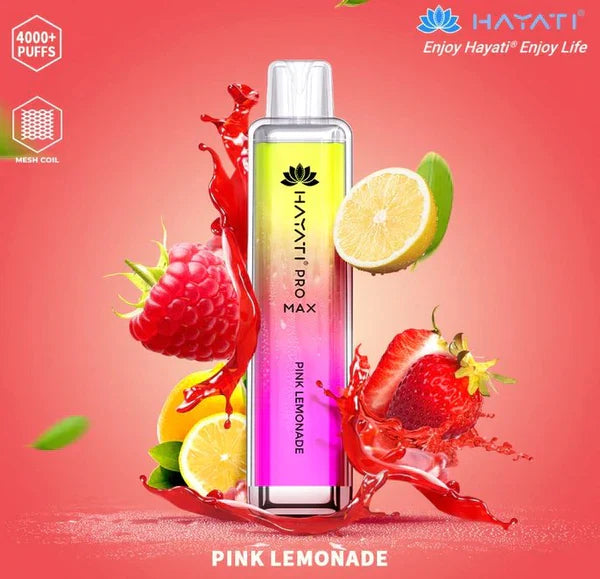 Hayati Pro Max 4000 Pink Lemonade Flavour