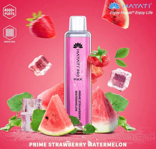 Hayati Pro Max 4000 Prime Strawberry Watermelon Flavour