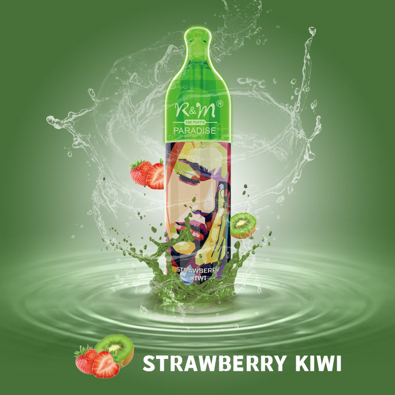 R&M Paradise 10000 Strawberry Kiwi flavour