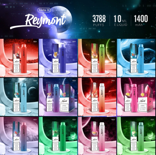 Reymont 3788 Puffs Disposable Vape (Pack of 10)