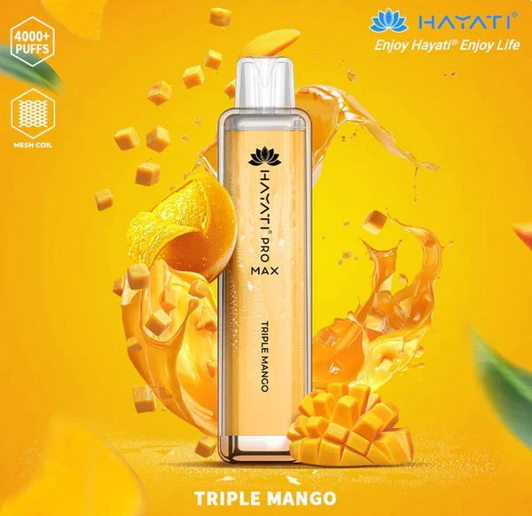 Hayati Pro Max 4000 Triple  Mango Flavour