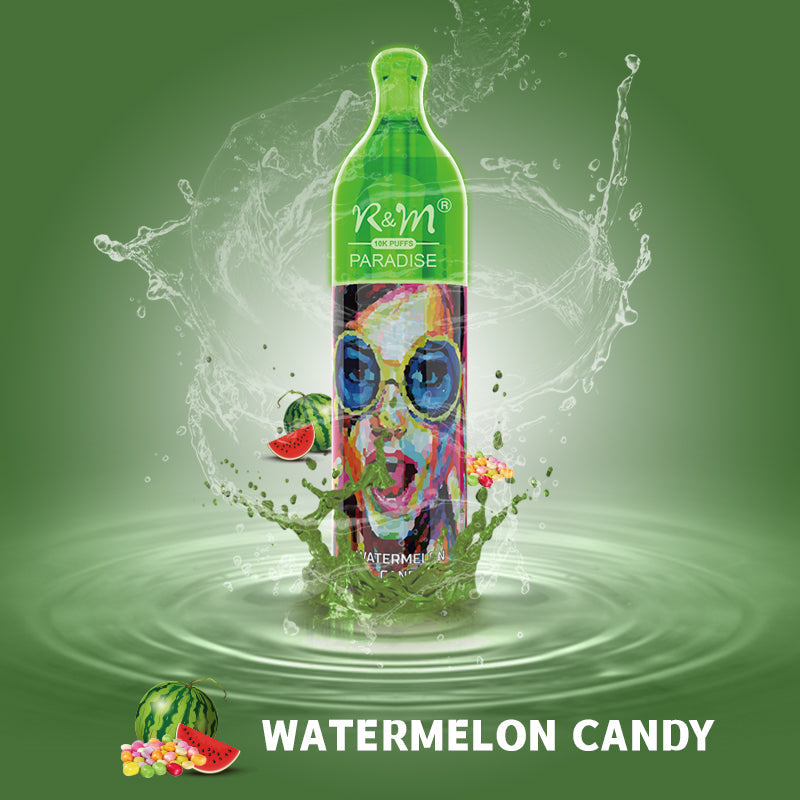 R&M Paradise 10000 Watermelon Candy flavour