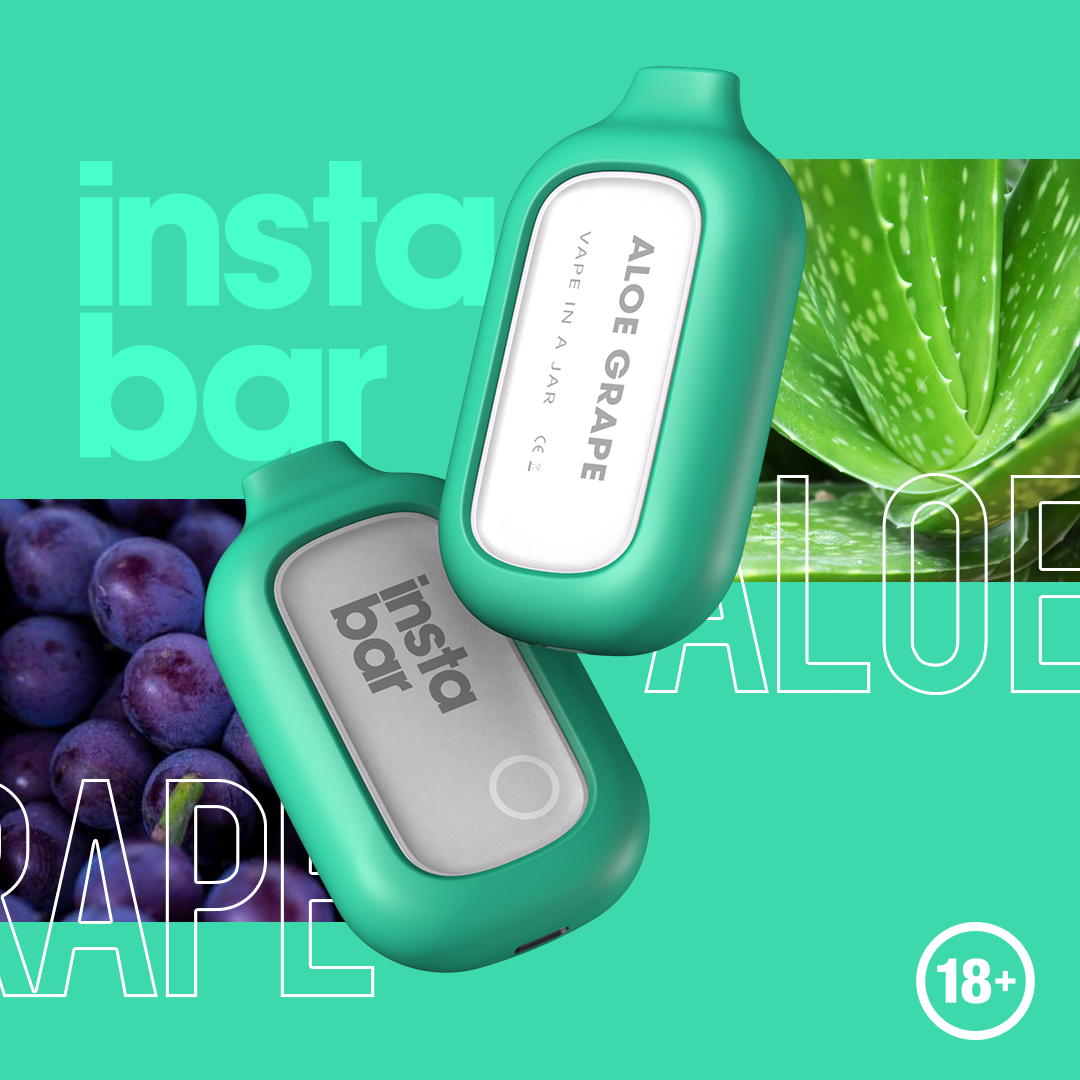 Insta Bar 5000 Puffs Rechargeable Disposable Vape Pod Device  - Any 3 for £25