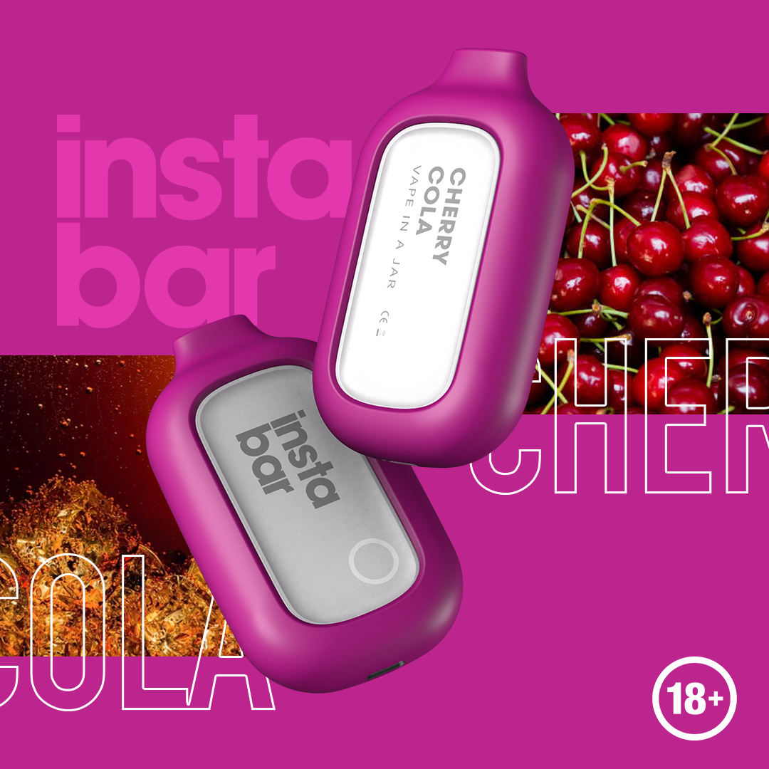 Insta Bar 5000 Puffs Rechargeable Disposable Vape Pod Device  - Any 3 for £25