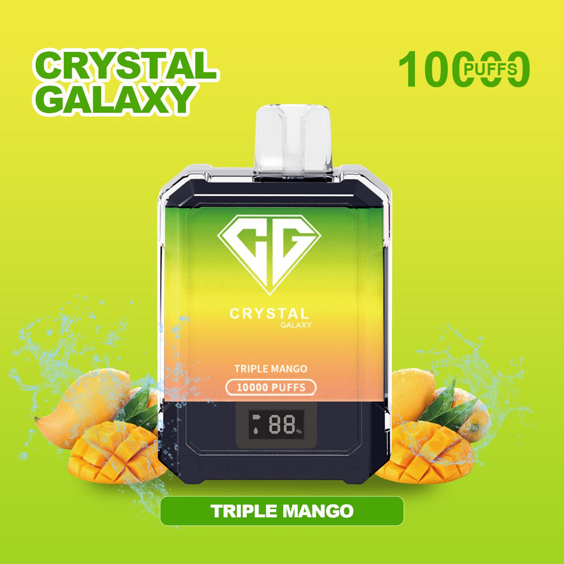 Crystal Galaxy 10000 Puffs Disposable Vape Pod Box of 10 - #Simbavapeswholesale#