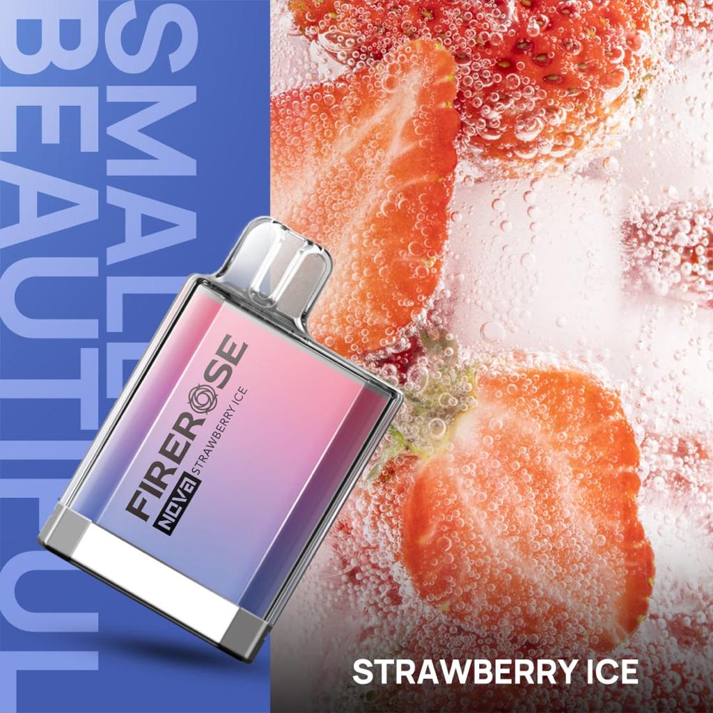 Elux Firerose Nova 600 Strawberry Ice flavour