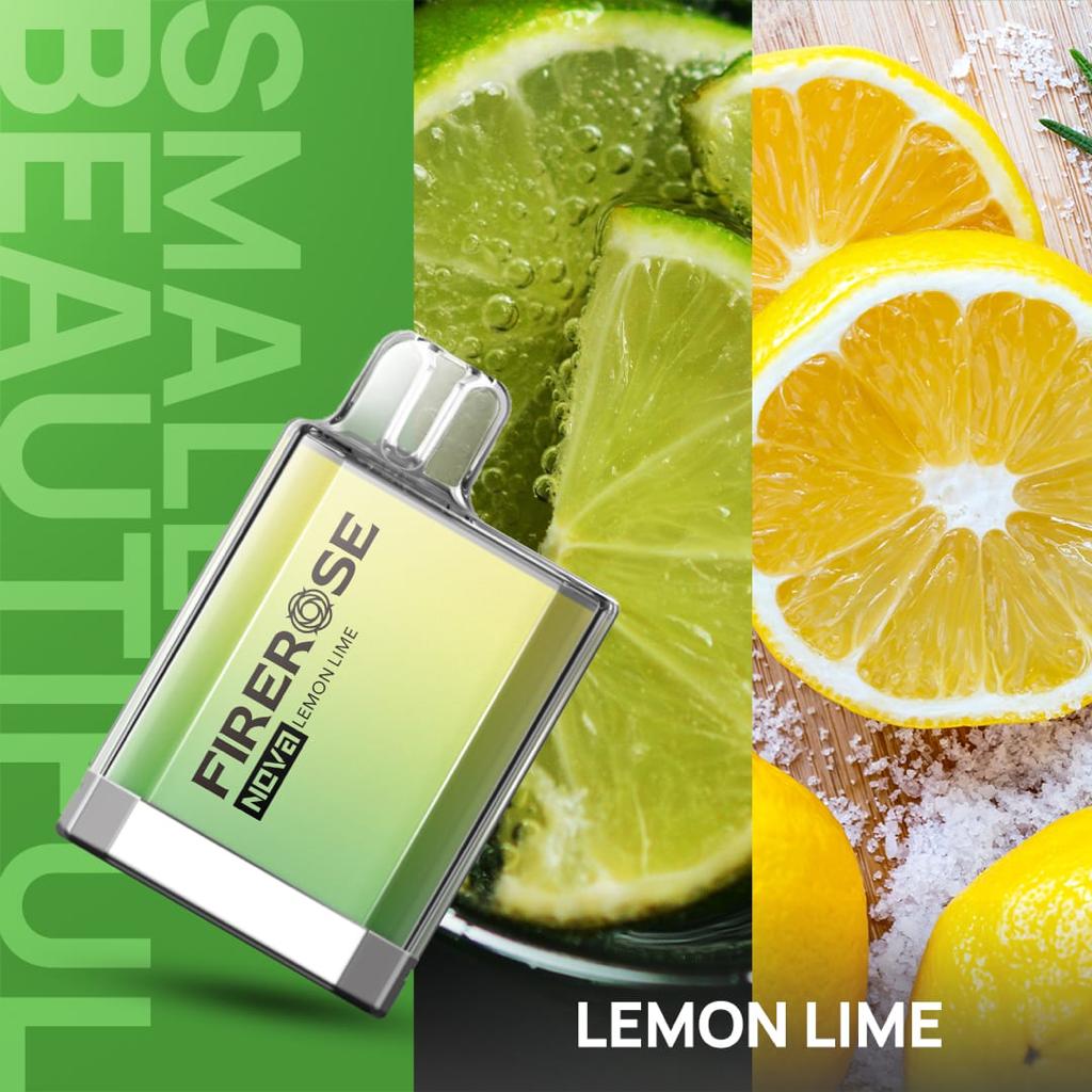 Elux Firerose Nova 600 Lemon Lime flavour