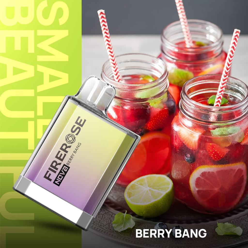 Elux Firerose Nova 600 Berry Bang flavour