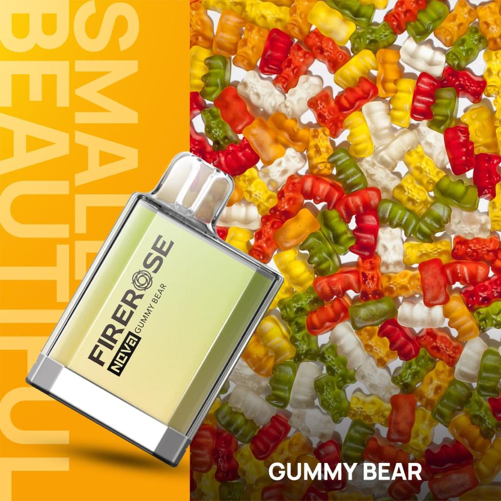 Elux Firerose Nova 600 Gummy Bear flavour