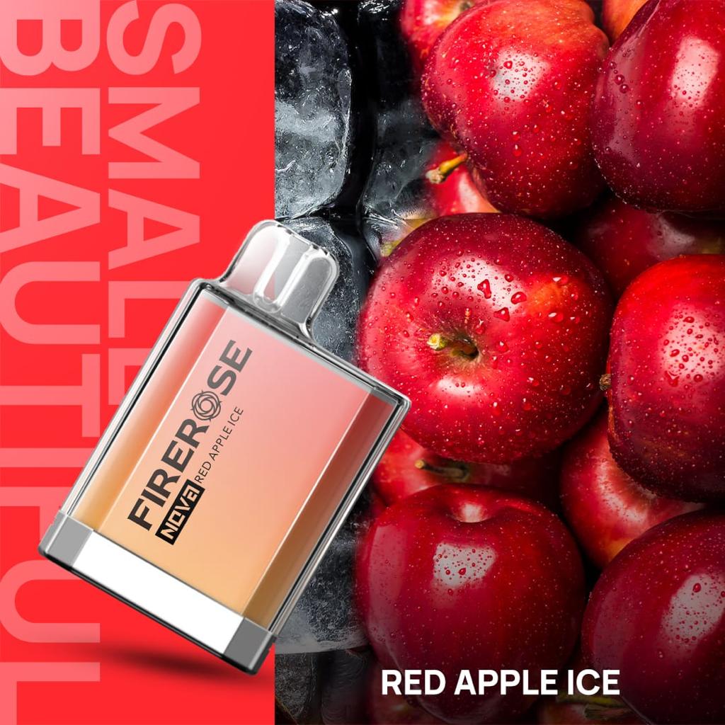 Elux Firerose Nova 600 Red Apple Ice flavour