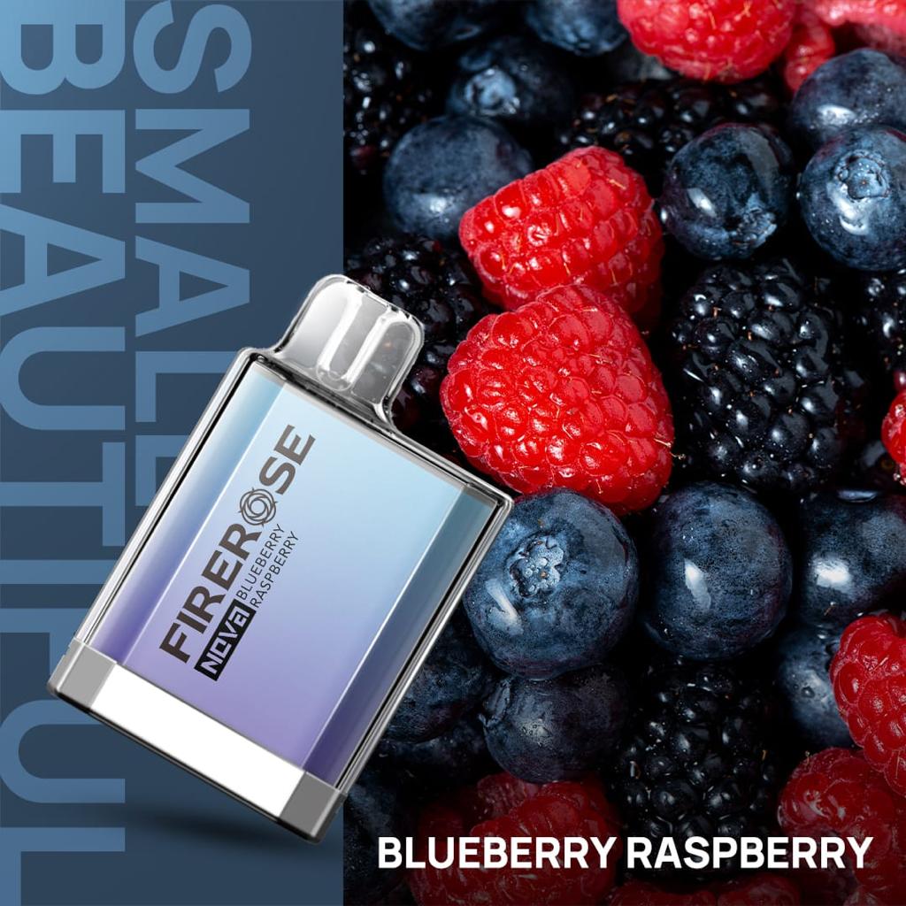Elux Firerose Nova 600 Blueberry Raspberry flavour