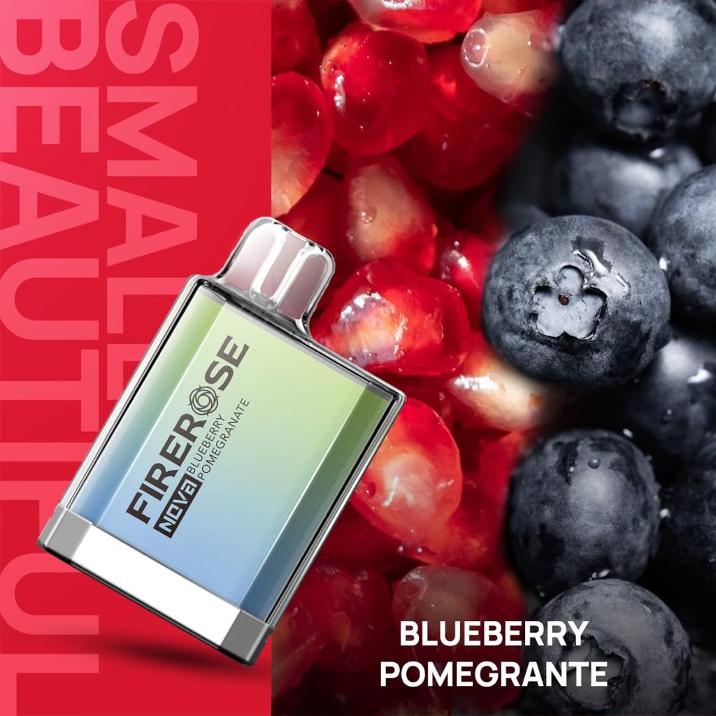 Elux Firerose Nova 600 Blueberry Pomegrante flavour