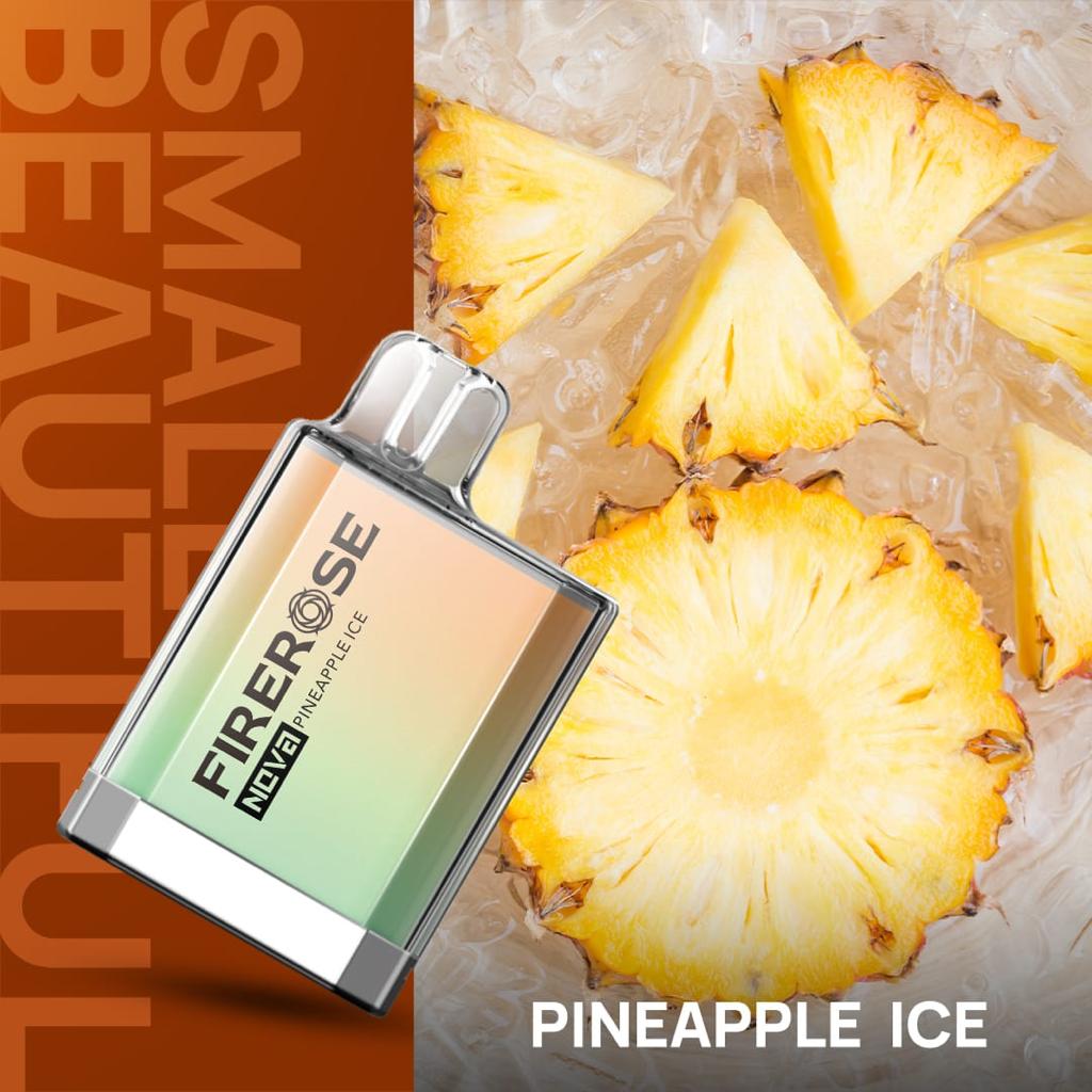 Elux Firerose Nova 600 Pineapple Ice flavour