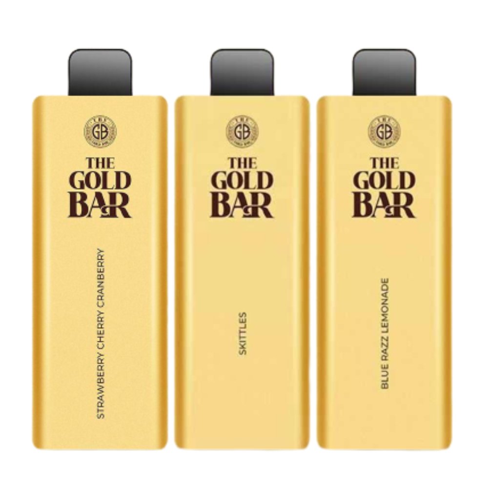 Gold Bar 4500 Disposable Vape Puff Bar Pod (Pack of 10)