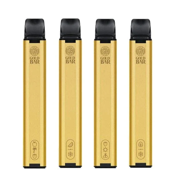 Gold Bar 600 Disposable Vape Puff Pod (Pack of 10)