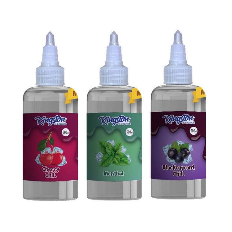 Kingston E-liquids Chill 500ml Shortfill (Pack Of 10)