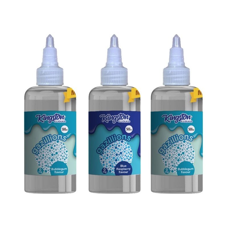 Kingston E-liquids Gazllions 500ml Shortfill (Pack Of 10)