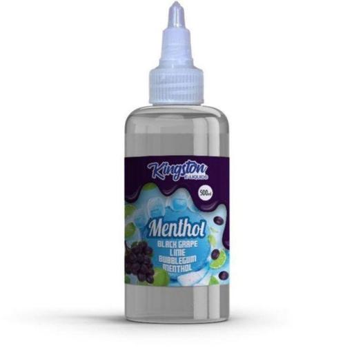 Kingston E-liquids Menthol 500ml Shortfill - #Simbavapes#