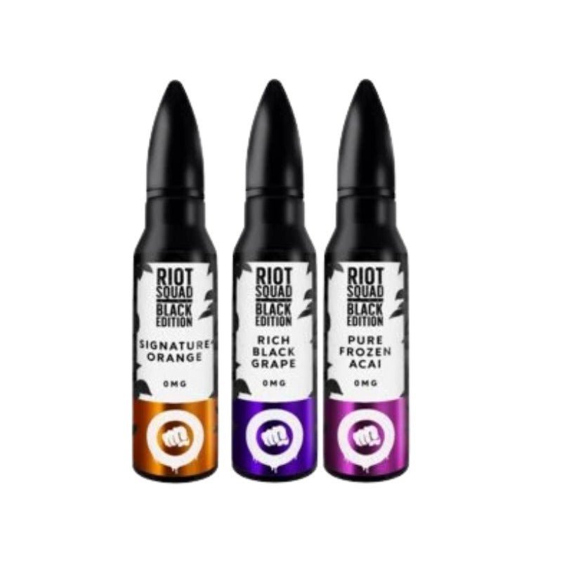 Riot Squad Black Edition Series 50ml E-liquids