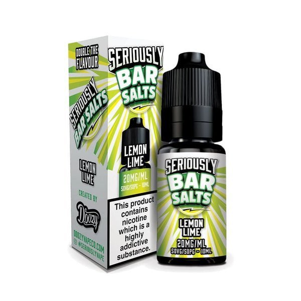 Seriously Bar Salt E-liquids Nic Salts-10ml- Box of 10 - simbavapes